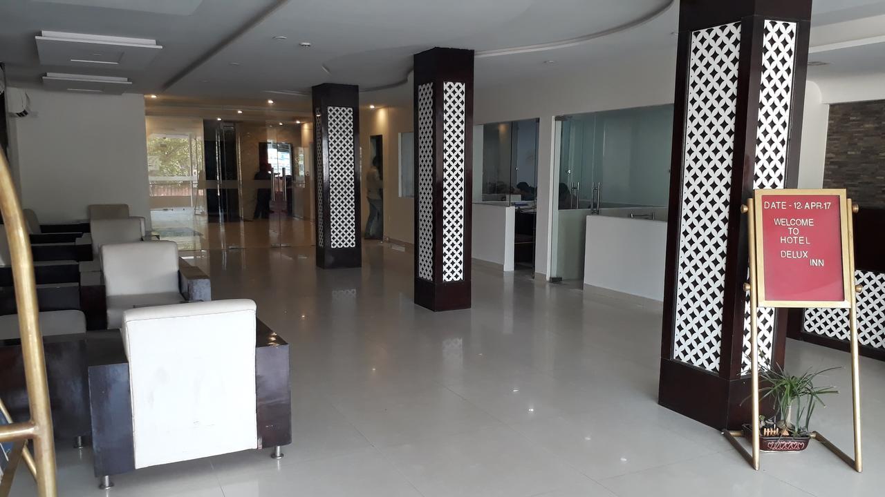 Hotel Delux Inn Агра Экстерьер фото